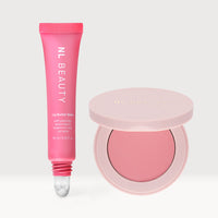 Duo baume à lèvres aux peptides et blush